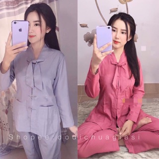 Đồ Lam Đi Chùa # La Hán Nơ # Đồ Bộ Nữ # Quần Áo