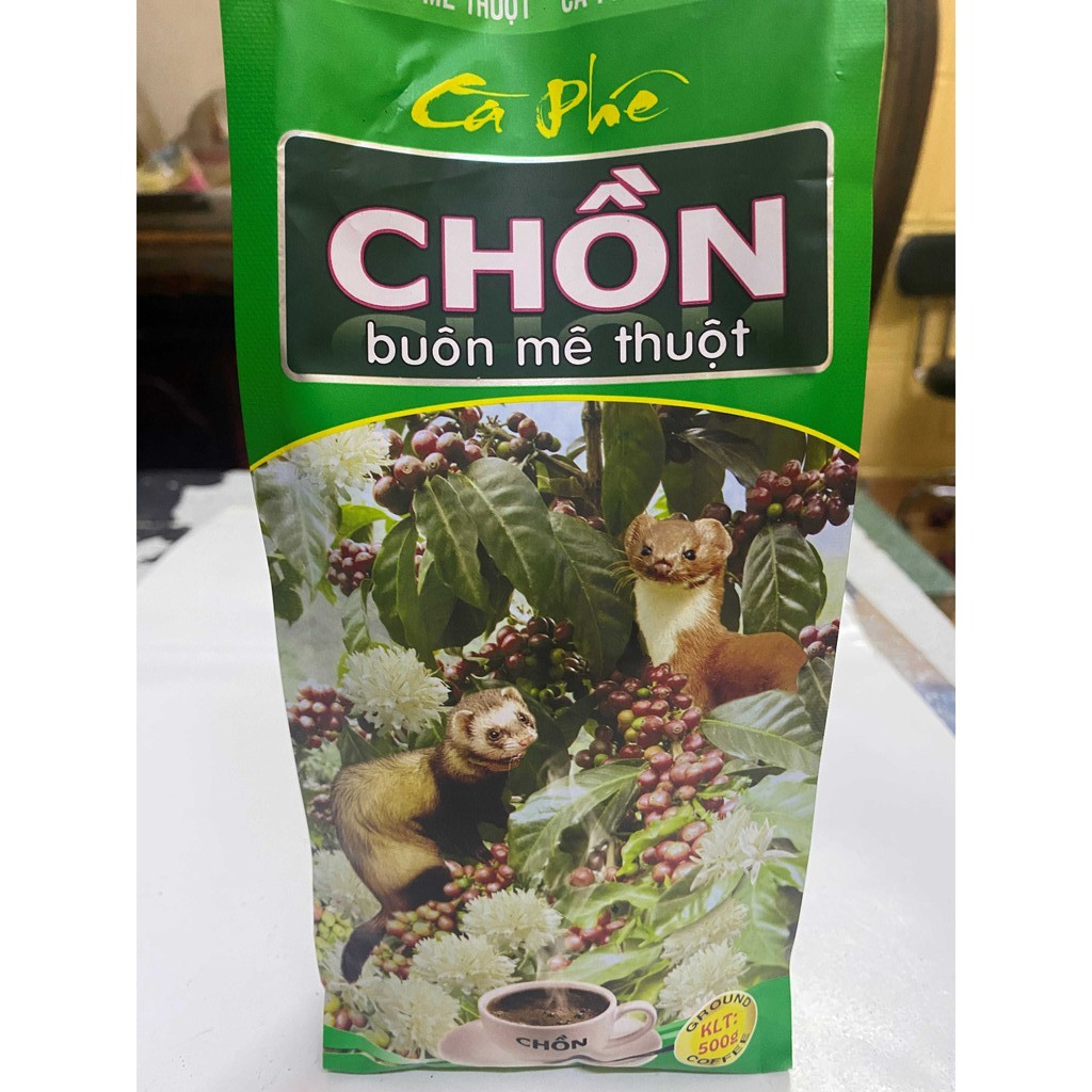 CÀ PHÊ CHỒN BUÔN MÊ THUỘC 500g