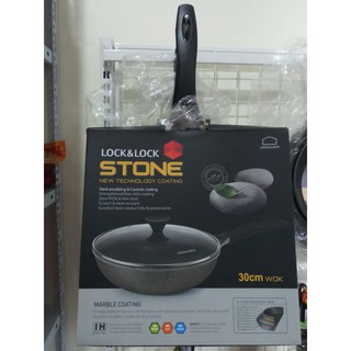 CHẢO ĐÁ SÂU LÒNG MARBLE STONE LOCK&LOCK LCA6306D