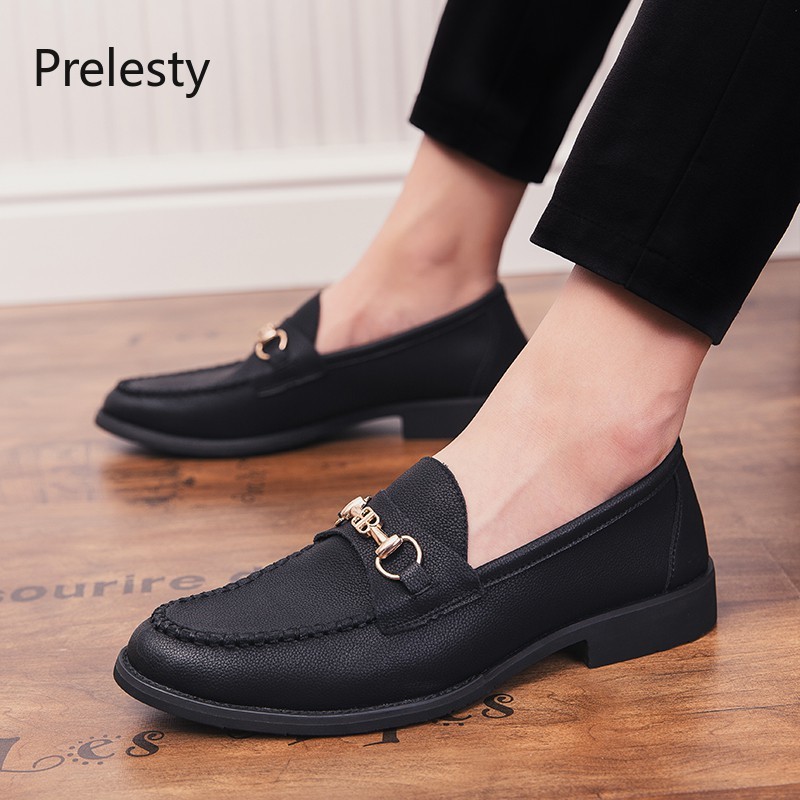 Giày Da Thời Trang Công Sở Sang Trọng Cho Nam