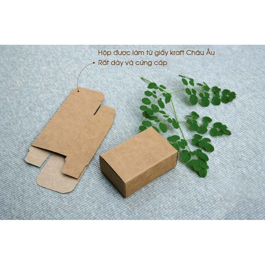50 cái - Hộp giấy kraft Handmade đựng quà tặng hộp xà bông  handmade. | BigBuy360 - bigbuy360.vn