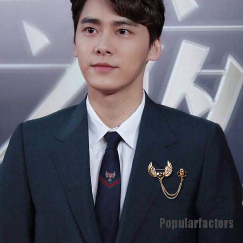 Trâm cài áo hình mỏ neo sang trọng