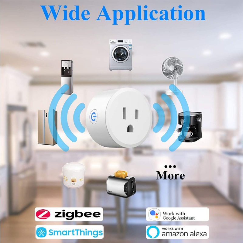 Ổ Cắm Kết Nối Wifi Thông Minh 10A Chuyên Dụng Cho Google-h