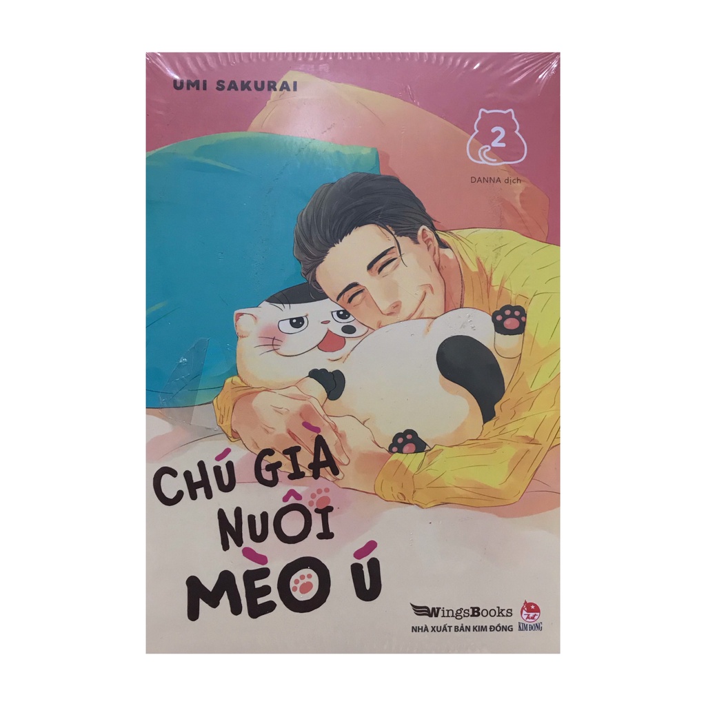 Sách Chú già nuôi mèo ú ( tập 1 tập 7 ) Kim Đồng