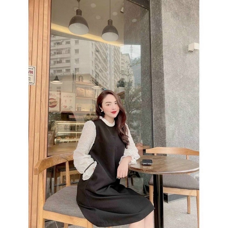 Váy bầu thu đông ĐẸP GIÁ RẺ thiết kế thời trang che mẹ bầu nơi công sở - dự tiệc - đi chơi V26