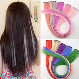 Tóc giả nối dài màu sắc tự nhiên thời trang cho nữ
