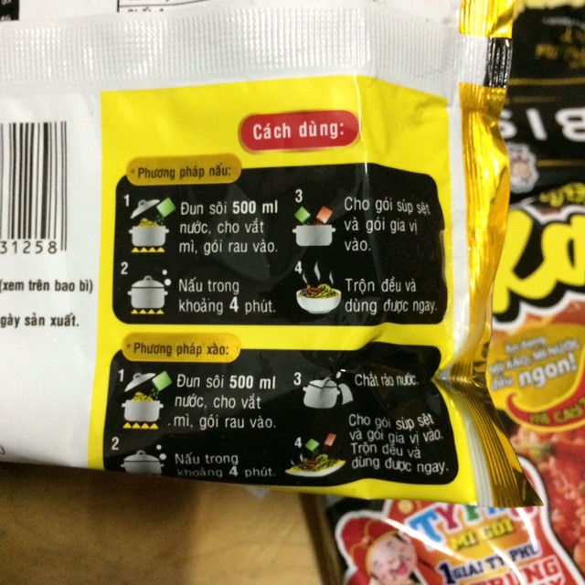 Mỳ Nấu Trộn SiuKay AceCook Bò 128g | BigBuy360 - bigbuy360.vn