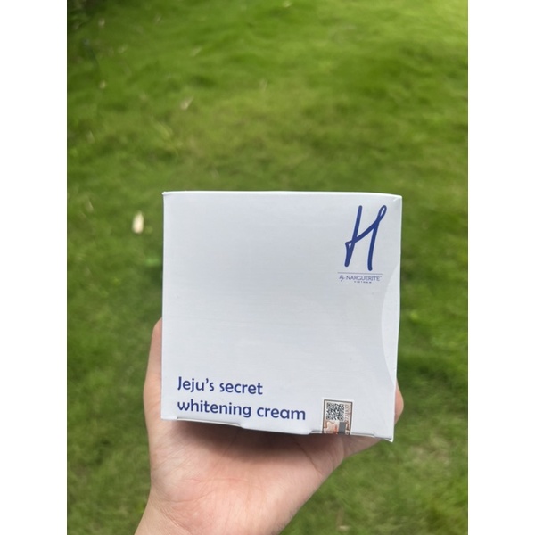 KEM BODY DƯỠNG TRẮNG TOÀN THÂN JEJU’S SECRET WHITENING CREAM NARGUERITE - kem body narguerite