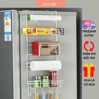 Kệ treo tủ lạnh đa năng tiện dụng, móc treo tụ lạnh đồ gia dụng tiện lợi khi sự dụng-shome