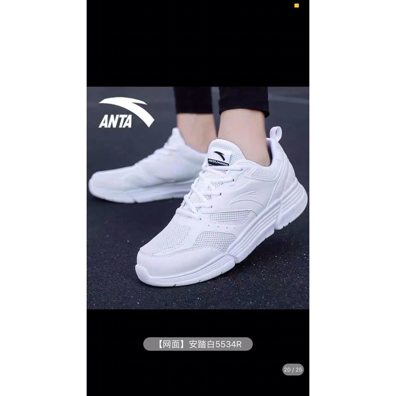 [voucher giảm 10k] Giày running ANTa nam chính hãng đế chống trơn trượt, trẻ trung năng động hàng quảng châu