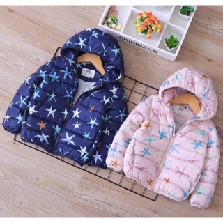 Áo phao siêu nhẹ nhí hai mầu hồng tím than 3-9 tuổi ah chất đẹp hàng quảng trâu ah tau bai gấu ah siêu nhẹ ah mềm đẹp a