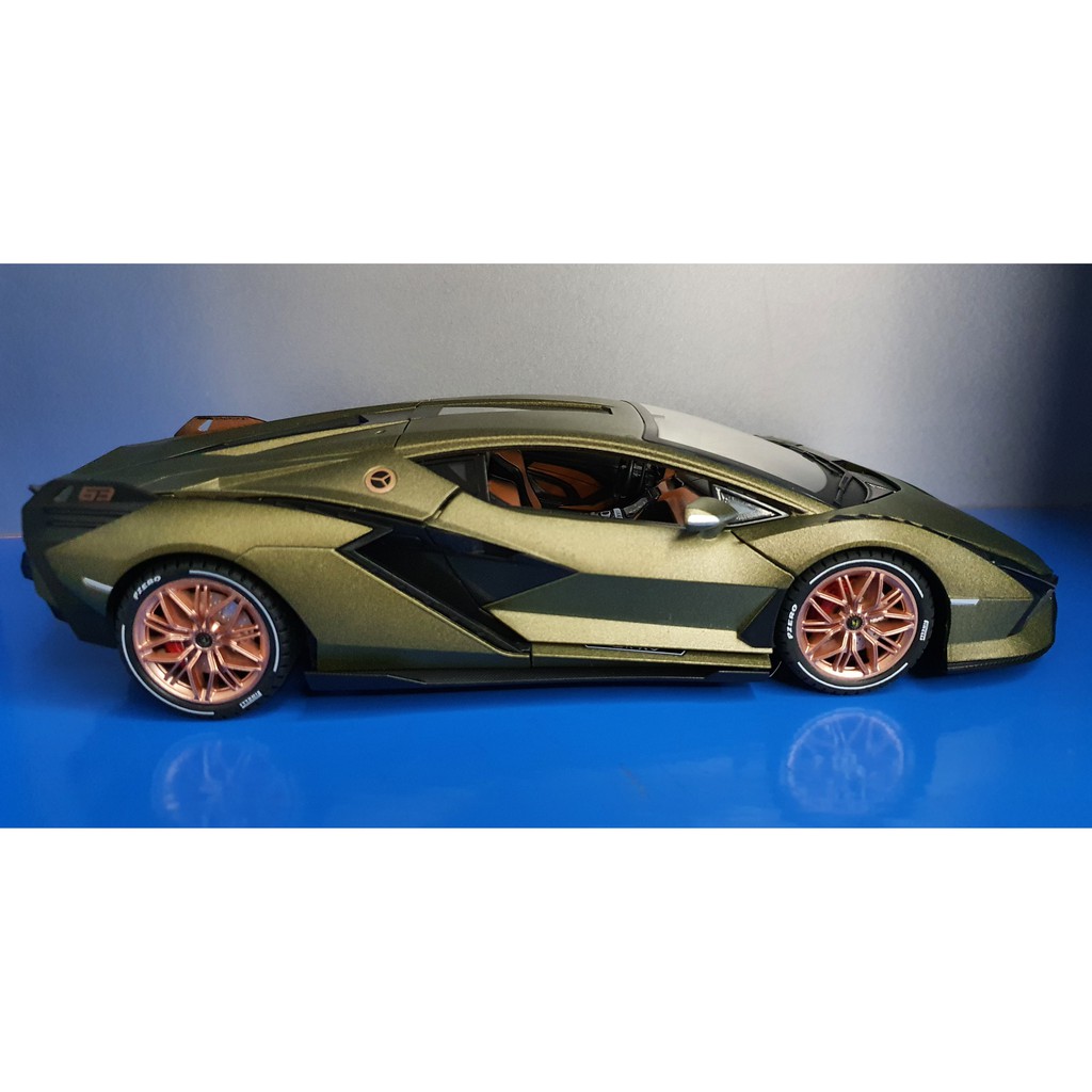 Siêu xe mô hình Lamborghini Sian FKP 37 tỉ lệ 1:18 [nguyên hộp]