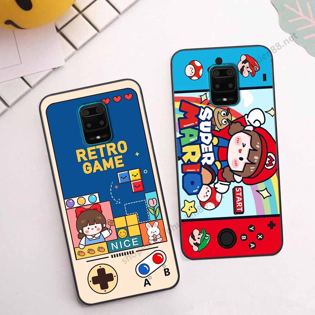 Ốp lưng Xiaomi Redmi Note 9 / Redmi Note 9s / Redmi Note 9 Pro hình phi hành gia, roro jump, điện tử dễ thương - Giá rẻ