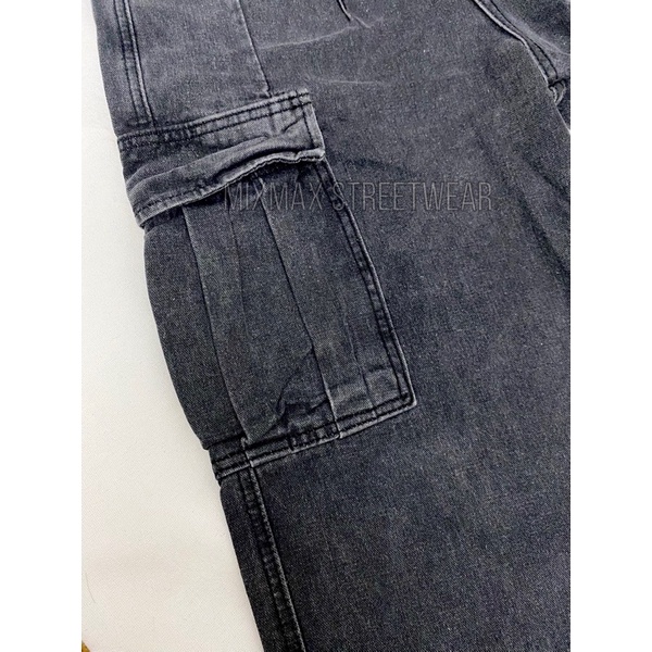 [ORDER-CÓ BIG SIZE] Quần bò jeans ống rộng túi hộp Oversize unisex Ulzzang siêu chất ❤️ | WebRaoVat - webraovat.net.vn