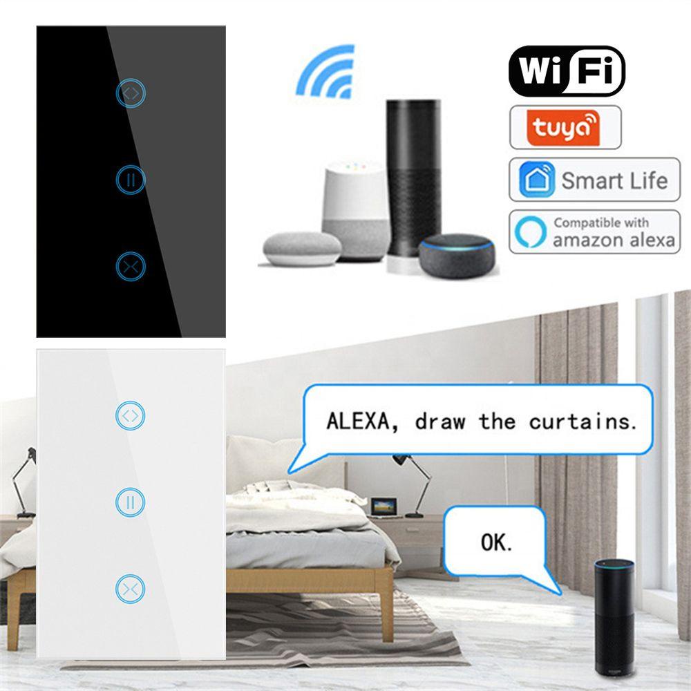 Rèm Cửa Thông Minh Ket1 Điều Khiển Bằng Giọng Nói Kết Nối WiFi