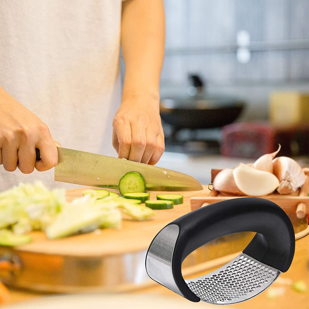 Dụng Cụ Nghiền Tỏi Bằng Thép Không Gỉ