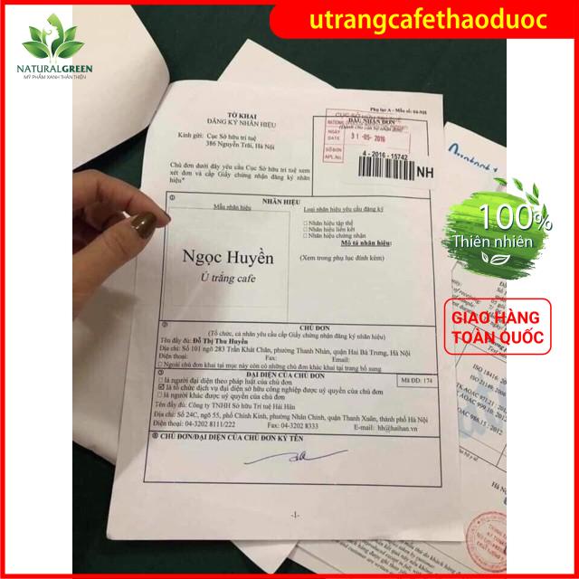 COMBO 1 GÓI Ủ TRẮNG CAFE CHO FACE VÀ BODY