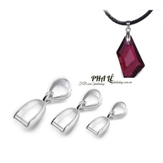 Khoen Kẹp Các Loại Mặt Dây Chuyền Pha Lê - Chất Liệu Hợp Kim Xi Cao Cấp