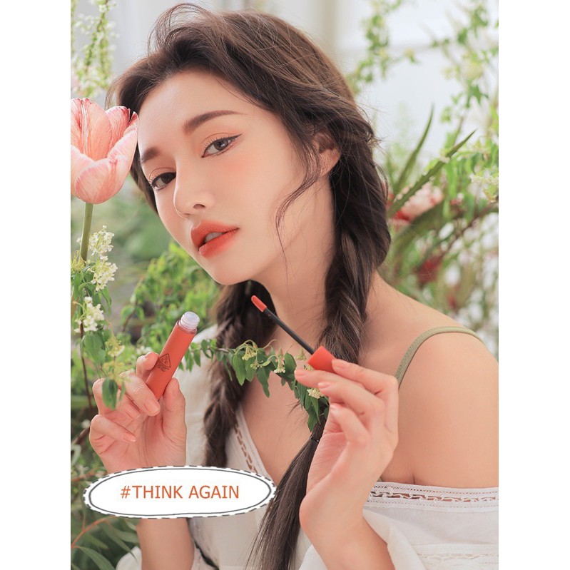 SON 3CE VELVET LIP TINT THINK AGAIN – HỒNG NUDE CORAL