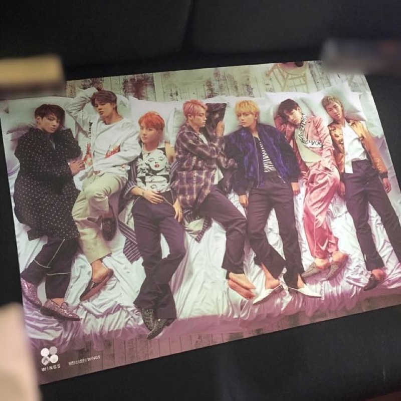 *KèmTubeHàn* ẢNH POSTER BTS WINGS CHÍNH HÃNG