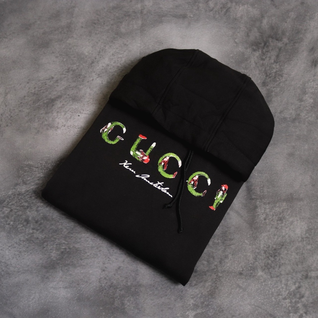 Áo Khoác HOODIE Nam Nữ Nhãn GUCCI FULLTAG