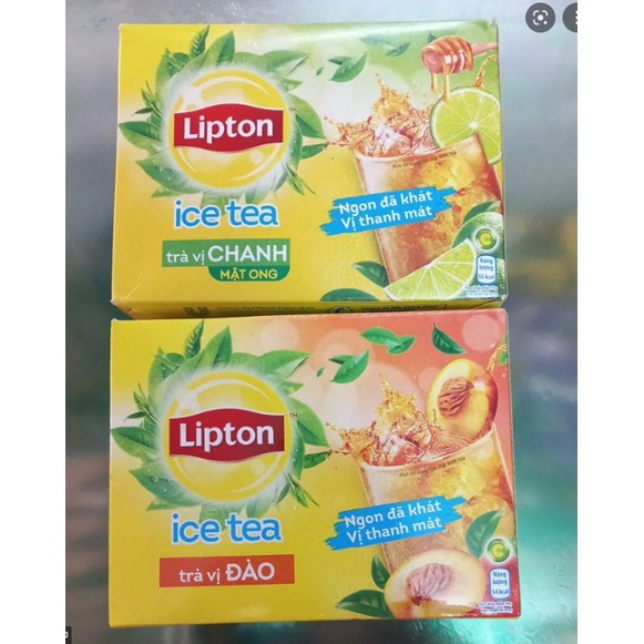 Trà Lipton Ice Tea vị Chanh, Xoài, Đào 224g