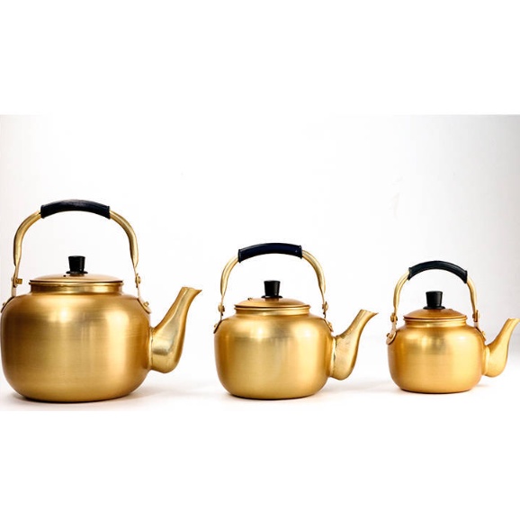 Ấm nhôm vàng Hàn Quốc
