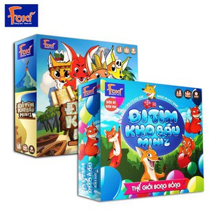 COMBO ĐI TÌM KHO BÁU MINI (phần 1+2)