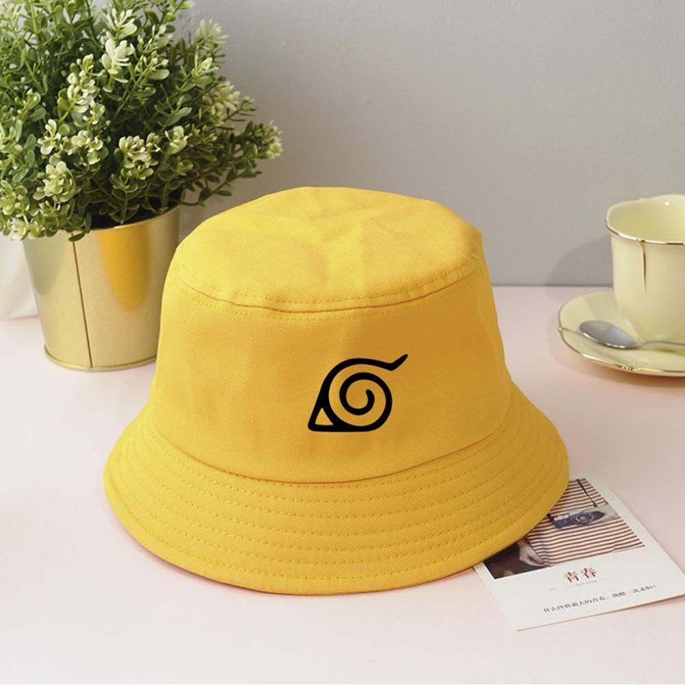 MXGOODS Nón Bucket Họa Tiết Naruto Thời Trang Xu Hướng Nhật Bản