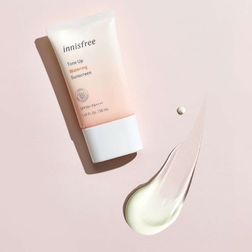 Kem chống nắng Innisfree Tone Up Watering Sunscreen SPF 50+ PA++++ 50ml