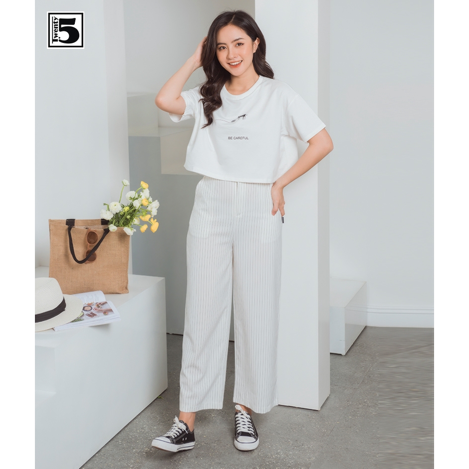 Quần công sở dạo phố nữ dáng suông Twentyfive M616