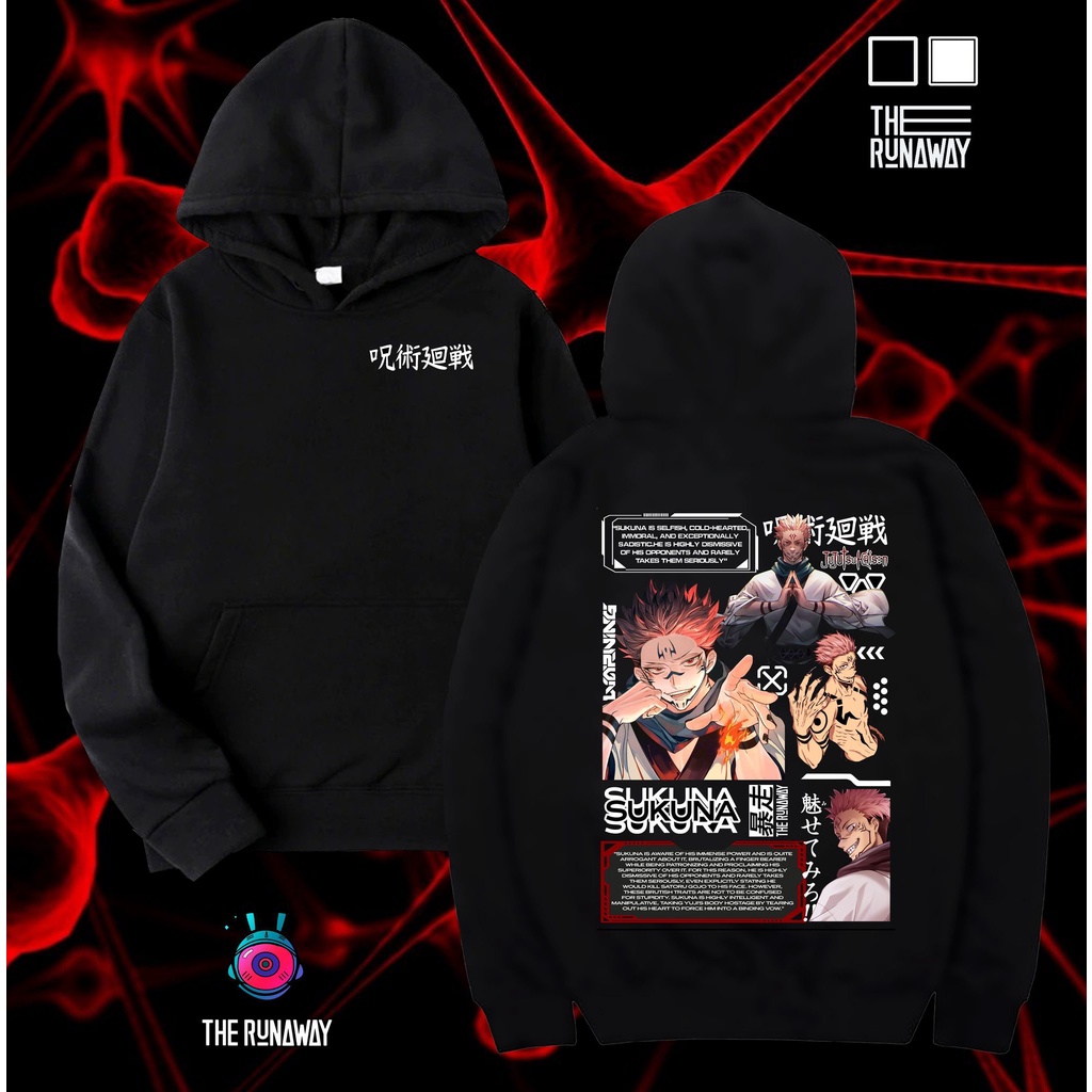 Áo Hoodie Jujutsu Kaisen: Sukuna Nam / Nữ by The Runaway