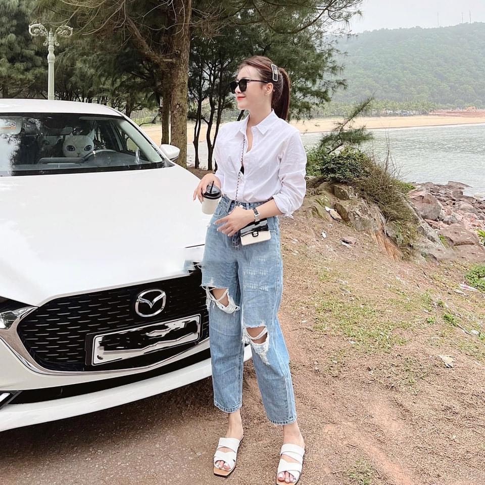 ✨BÁN SỈ✨Quần Jeans Boy rách 1 màu