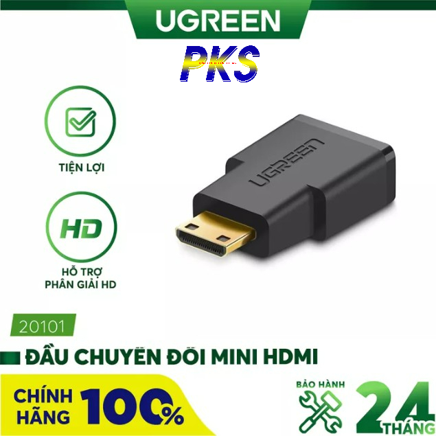 Đầu chuyển mini HDMI to HDMI UGREEN 20101