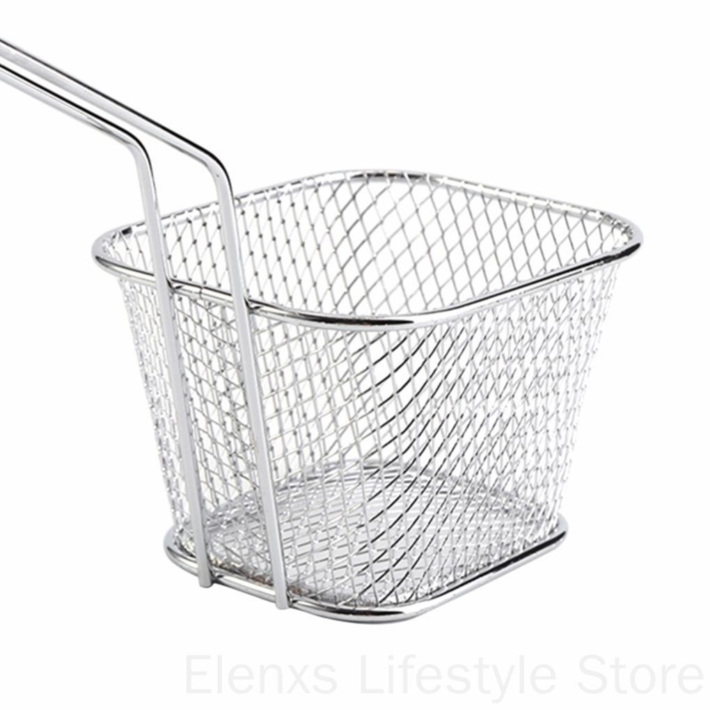 Rổ Chiên Khoai Tây Bằng Thép Không Gỉ