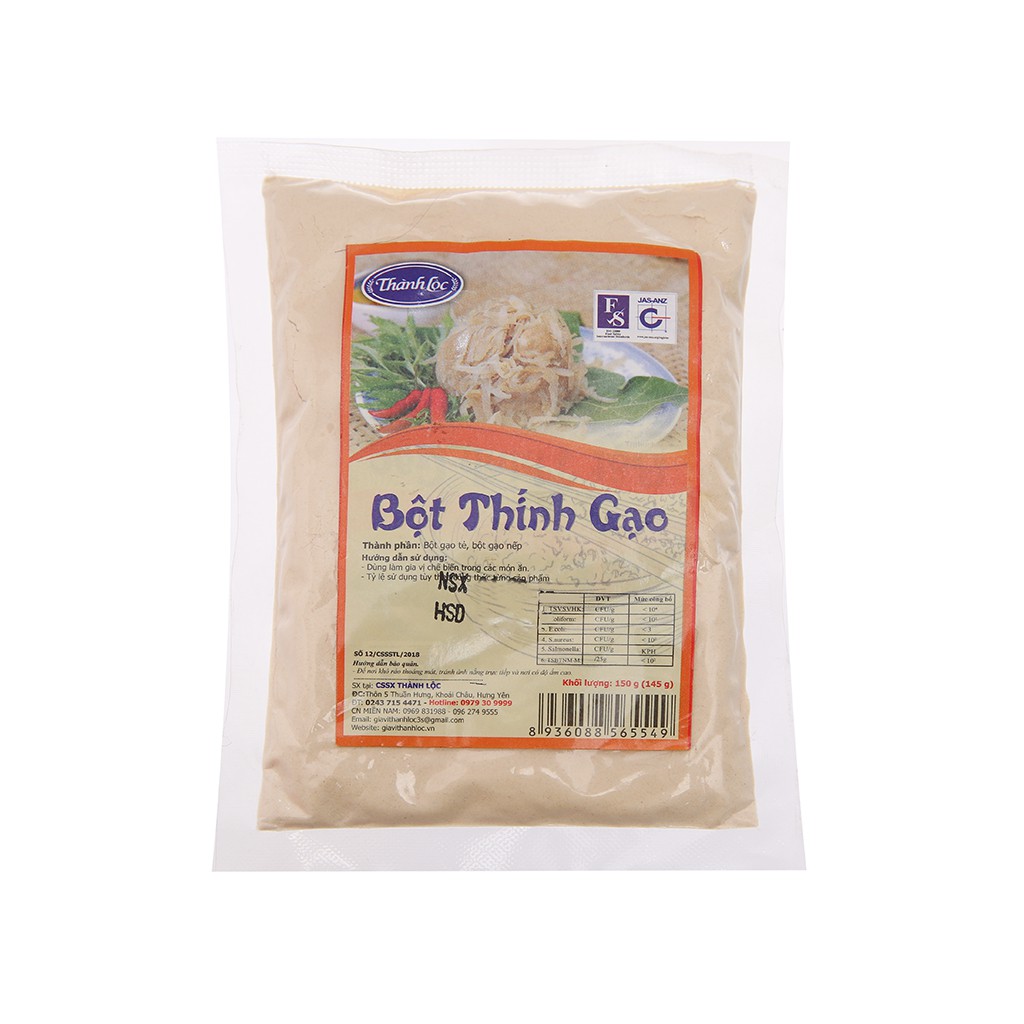 Bột Thính Gạo Thành Lộc 150g