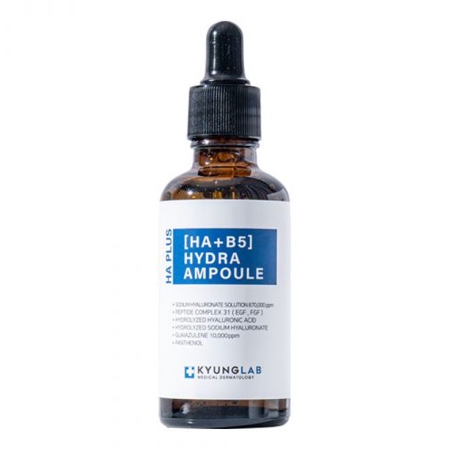 Serum HA B5 KyungLab Hydra Ampoule cấp ẩm cấp nước căng bóng trắng da 50ml
