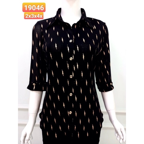 Áo Sơ Mi Trung Niên Co Giãn Mạnh 4 Size 45–85kg