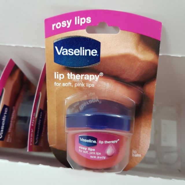 [BILL MỸ] Son dưỡng môi Vaseline nội địa Mỹ 7g các màu