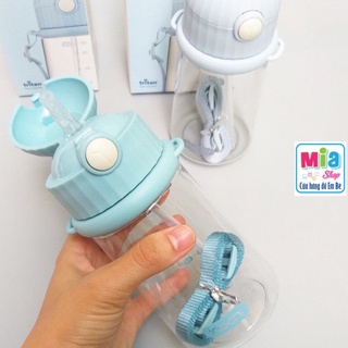 Bình nước ống hút cho bé inochi - goki rudy 4l