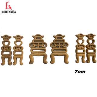 Bệ cầu cóng lồng chòe than, chòe lửa size 7cm bằng tre