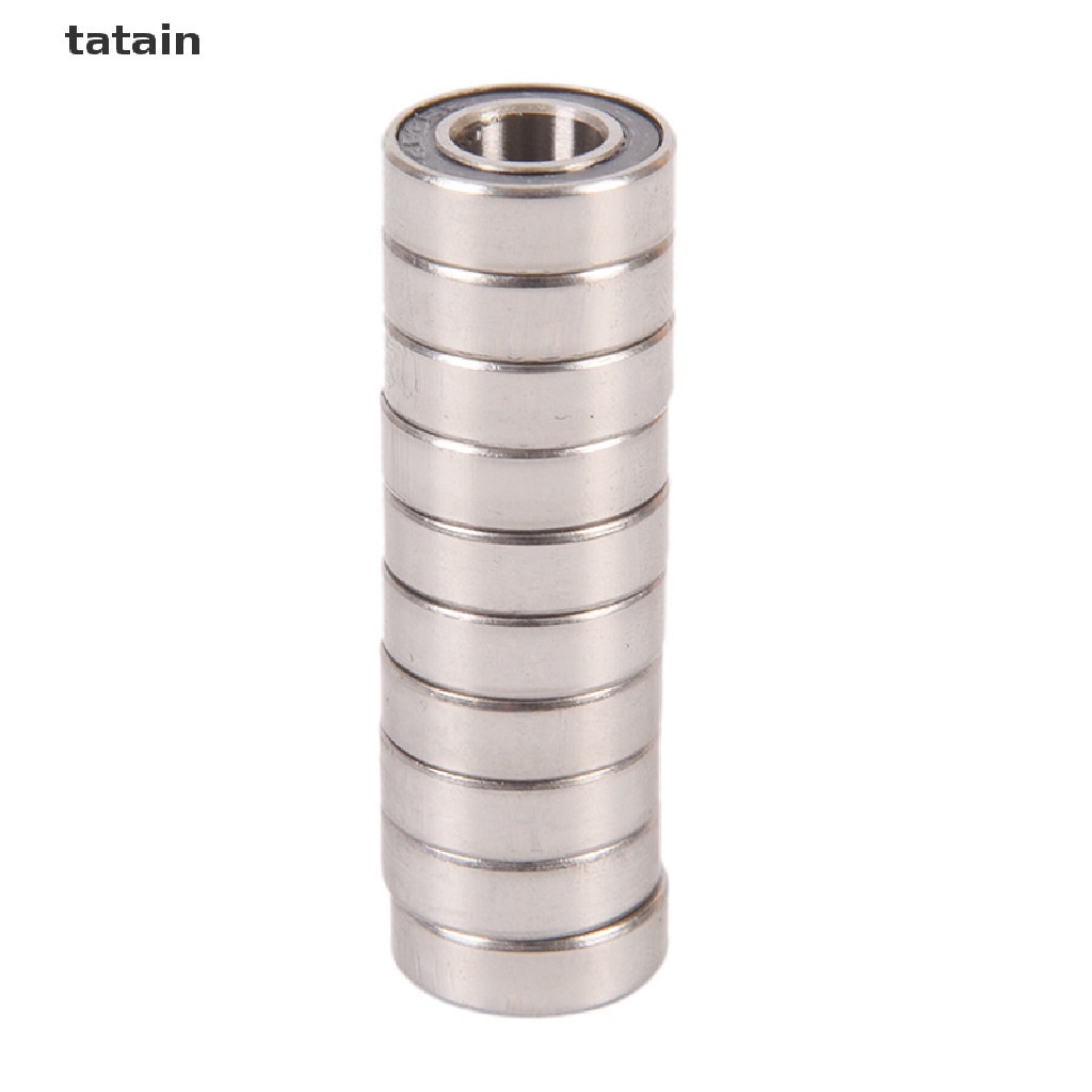 [TAT] 10PCS 688-2RS 688 RS Rubber Sealed Ball Bearing Miniature Bearings 8x16x5mm CVX