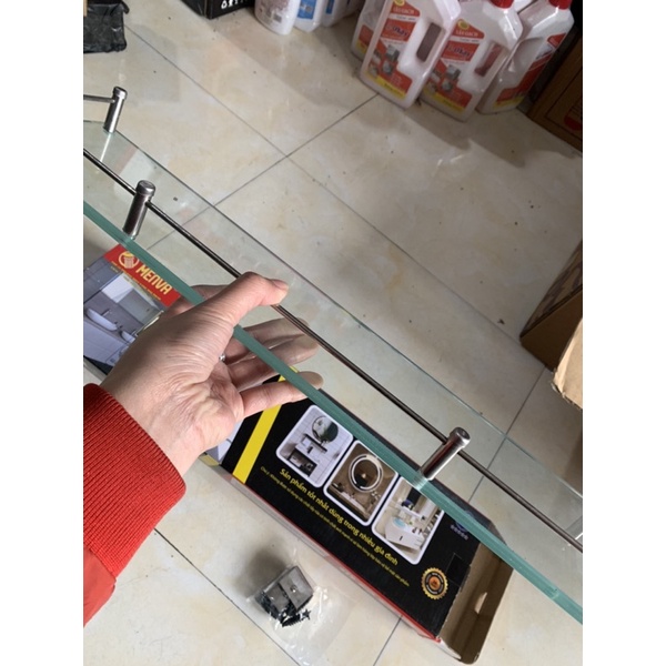 Kệ gương nhà tắm, kệ kính cao cấp không trầy xước.