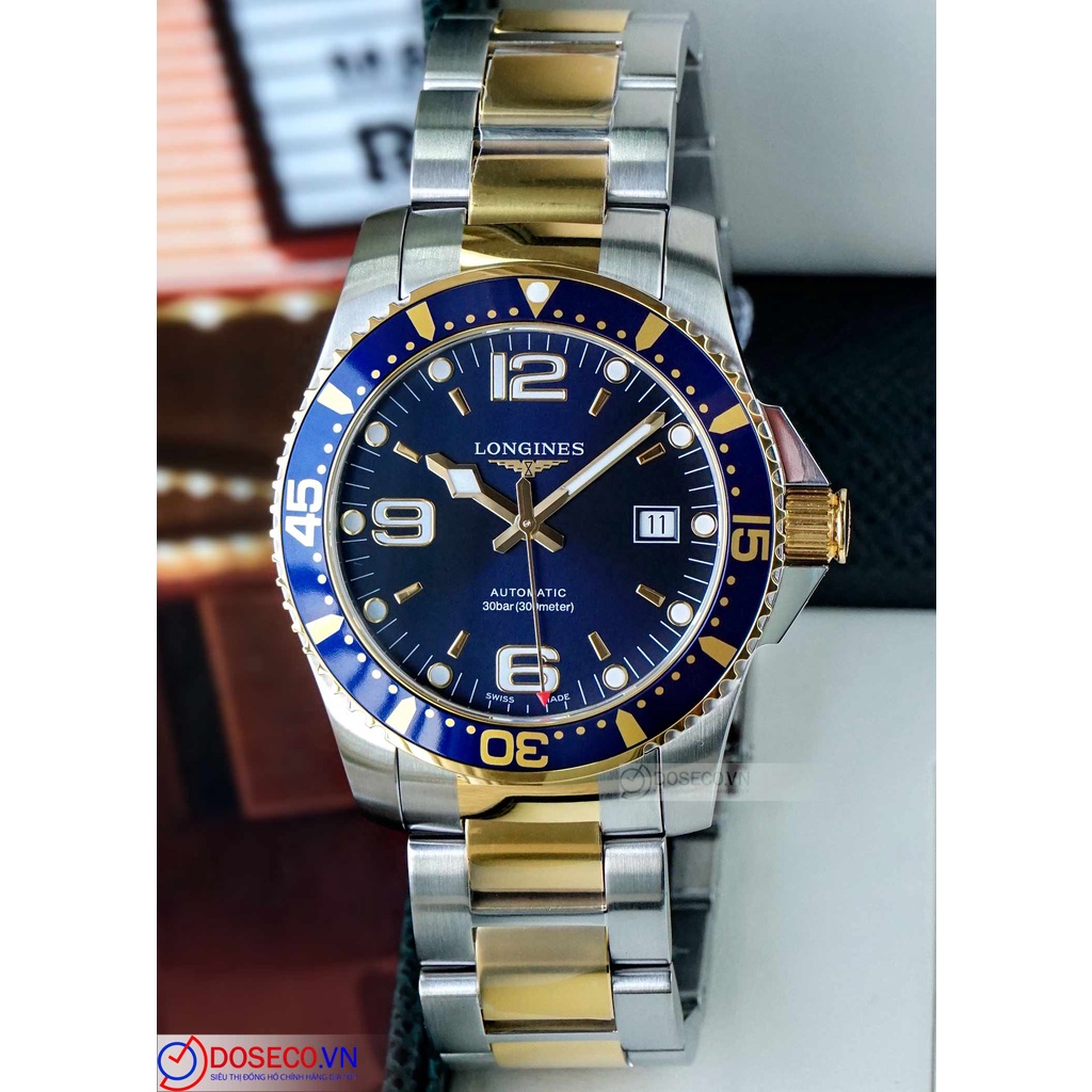 Đồng hồ nam LONGINES HYDROCONQUEST L3.742.3.96.7