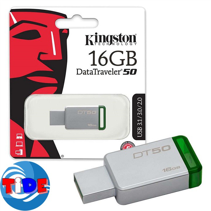 USB 32GB/16GB - Kingston DT50 – Vỏ thép nguyên khối – CHÍNH HÃNG – BH 5 năm