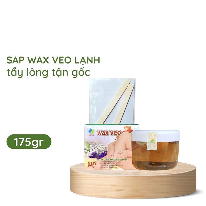 Wax Lông, Wax VEO triệt lông vùng nách, lông tay, chân, an toàn, nhanh chóng + TẶNG kèm giấy wax