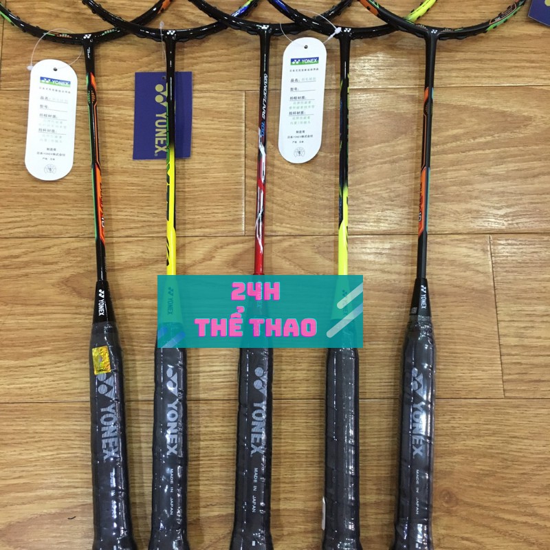 Vợt cầu lông Lining, Yonex, Victor 100% Khung Carbon căng cước đến 10,5kg.Tặng (Cước+ Bao Vợt + Quấn cán vợt cầu lông)