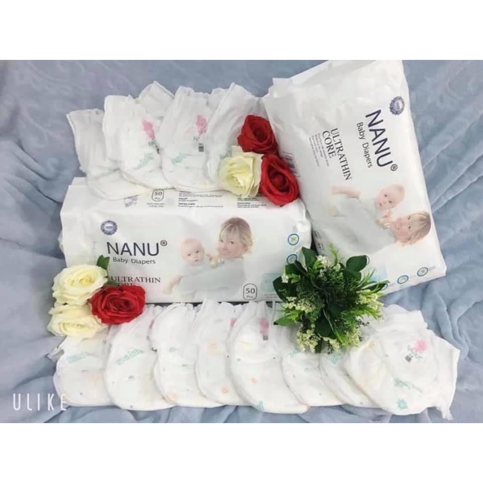 Bỉm Quần NaNu Đủ Size M50/L50/XL50/XXL50/XXXL50 Siêu Khô Thoáng Chính Hãng Giá Tốt