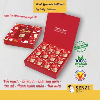 Bánh Granola Millinuts (Granola Cake) 360g - Senzu Beans