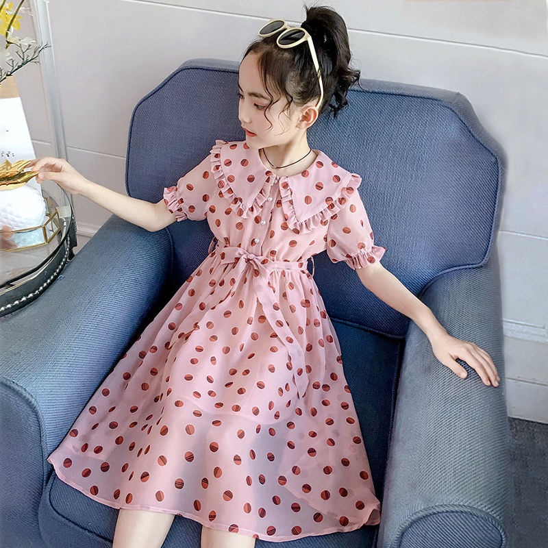 Đầm Công Chúa Thời Trang Hàn Quốc Cho Bé Gái Từ 3 Đến 4 Đến 5-6 Đến 7 Đến 8 Đến 9-10 Đến 11-12 Tuổi